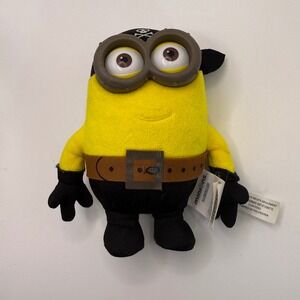 Minions Pirate Plush Stuffed Animal Toy Universal Studios Illumination Kids